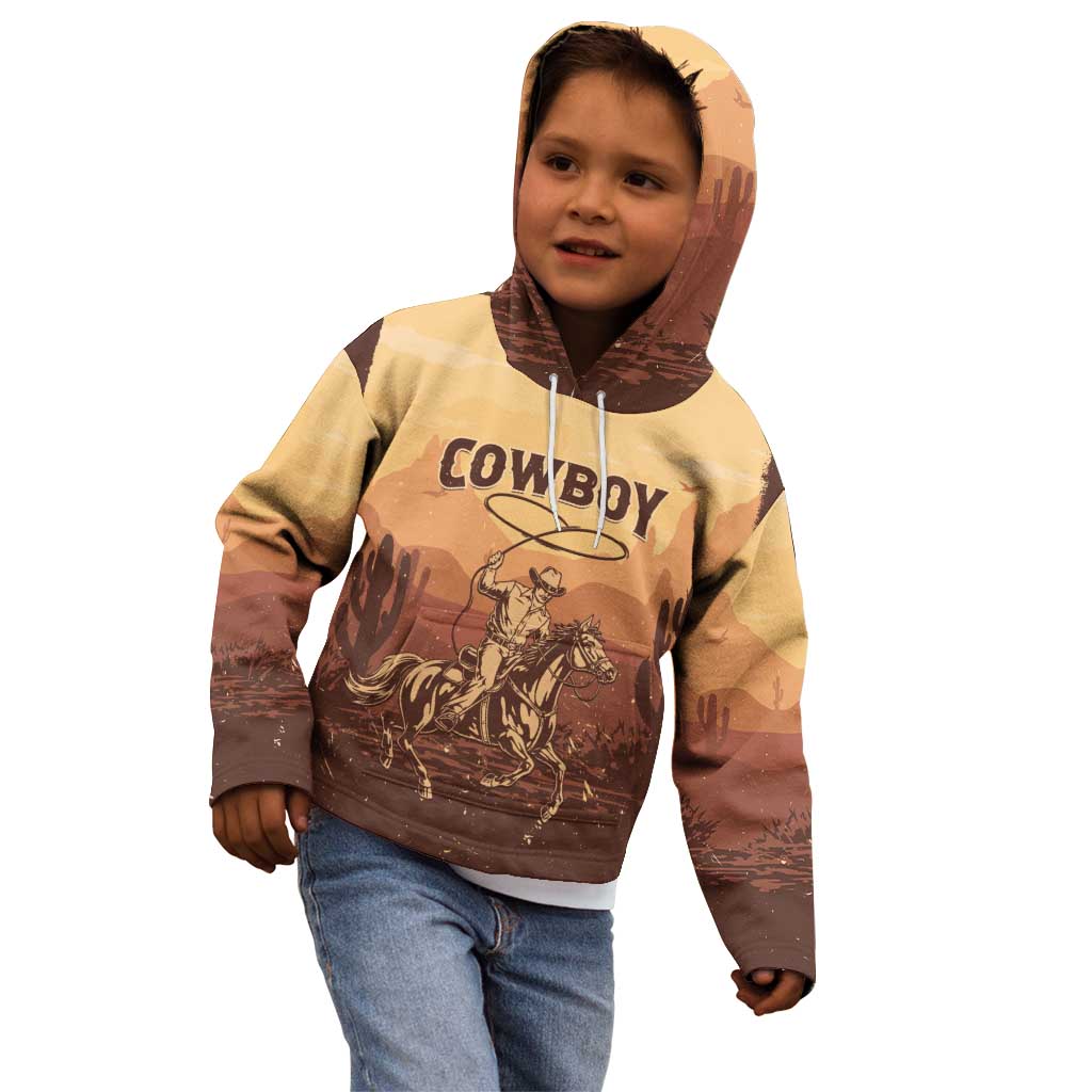 Black Cowboy Kid Hoodie Take Me Away