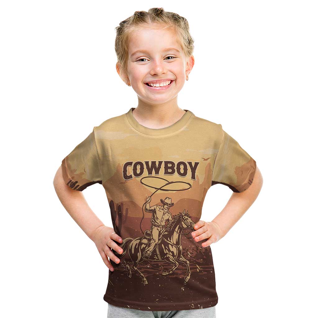 Black Cowboy Kid T Shirt Take Me Away