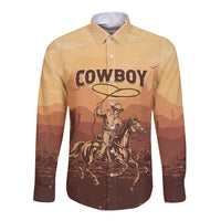 Black Cowboy Long Sleeve Button Shirt Take Me Away