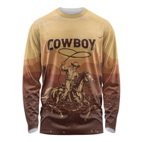 Black Cowboy Long Sleeve Shirt Take Me Away