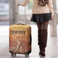 Black Cowboy Luggage Cover Take Me Away