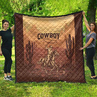 Black Cowboy Quilt Take Me Away
