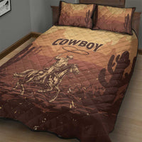 Black Cowboy Quilt Bed Set Take Me Away