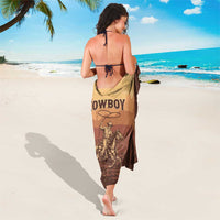 Black Cowboy Sarong Take Me Away