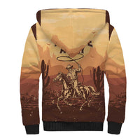 Black Cowboy Sherpa Hoodie Take Me Away