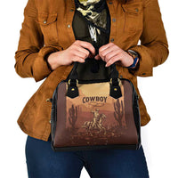 Black Cowboy Shoulder Handbag Take Me Away