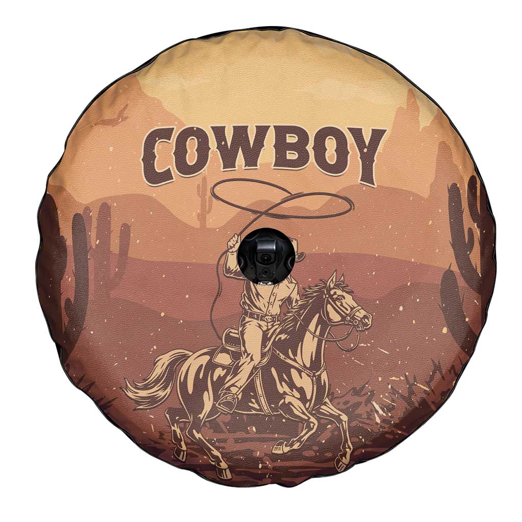 Black Cowboy Spare Tire Cover Take Me Away