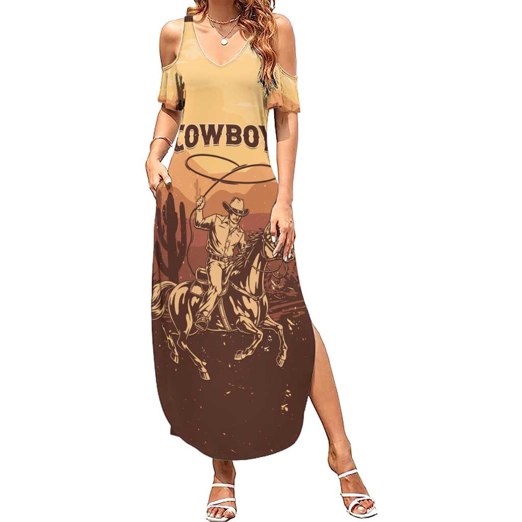 Black Cowboy Summer Maxi Dress Take Me Away