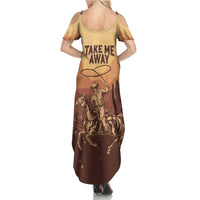 Black Cowboy Summer Maxi Dress Take Me Away