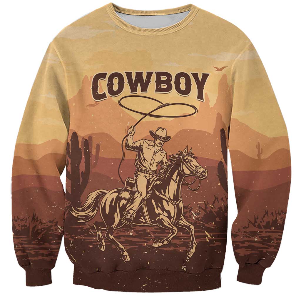 Black Cowboy Sweatshirt Take Me Away