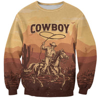 Black Cowboy Sweatshirt Take Me Away