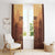 Black Cowboy Window Curtain Take Me Away