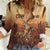 Black Cowboy Women Casual Shirt Take Me Away