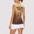 Black Cowboy Women Sleeveless Polo Shirt Take Me Away