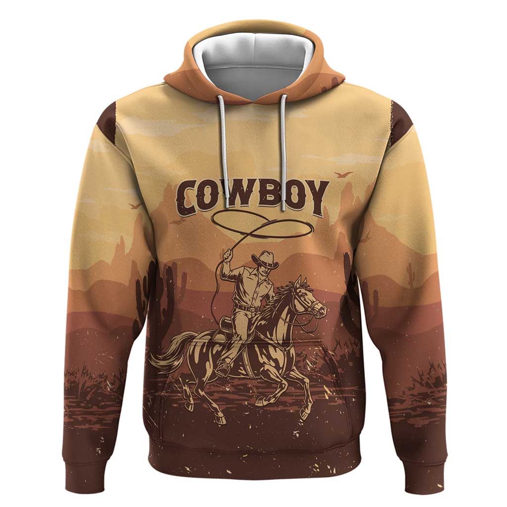 Black Cowboy Zip Hoodie Take Me Away