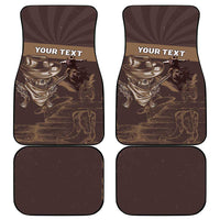 Skull Cowboy Car Mats Vintage Style
