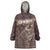 Personalised Skull Cowboy Wearable Blanket Hoodie Vintage Style