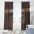 Skull Cowboy Window Curtain Vintage Style
