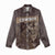 Personalised Skull Cowboy Women Casual Shirt Vintage Style
