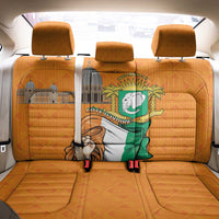 Ivory Coast Independence Day Back Car Seat Cover Yamoussoukro Coat Of Arms