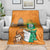 Ivory Coast Independence Day Blanket Yamoussoukro Coat Of Arms
