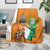Ivory Coast Independence Day Blanket Yamoussoukro Coat Of Arms