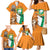 Personalised Ivory Coast Independence Day Family Matching Mermaid Dress and Hawaiian Shirt Yamoussoukro Coat Of Arms