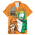 Personalised Ivory Coast Independence Day Family Matching Mermaid Dress and Hawaiian Shirt Yamoussoukro Coat Of Arms