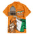 Personalised Ivory Coast Independence Day Family Matching Mermaid Dress and Hawaiian Shirt Yamoussoukro Coat Of Arms