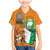 Personalised Ivory Coast Independence Day Family Matching Mermaid Dress and Hawaiian Shirt Yamoussoukro Coat Of Arms