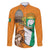 Personalised Ivory Coast Independence Day Family Matching Off Shoulder Short Dress and Hawaiian Shirt Yamoussoukro Coat Of Arms