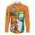 Personalised Ivory Coast Independence Day Family Matching Short Sleeve Bodycon Dress and Hawaiian Shirt Yamoussoukro Coat Of Arms