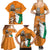 Personalised Ivory Coast Independence Day Family Matching Summer Maxi Dress and Hawaiian Shirt Yamoussoukro Coat Of Arms