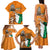 Personalised Ivory Coast Independence Day Family Matching Tank Maxi Dress and Hawaiian Shirt Yamoussoukro Coat Of Arms