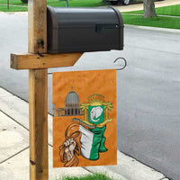 Ivory Coast Independence Day Garden Flag Yamoussoukro Coat Of Arms