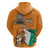 Personalised Ivory Coast Independence Day Hoodie Yamoussoukro Coat Of Arms