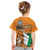 Personalised Ivory Coast Independence Day Kid T Shirt Yamoussoukro Coat Of Arms