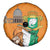 Ivory Coast Independence Day Spare Tire Cover Yamoussoukro Coat Of Arms