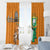 Ivory Coast Independence Day Window Curtain Yamoussoukro Coat Of Arms