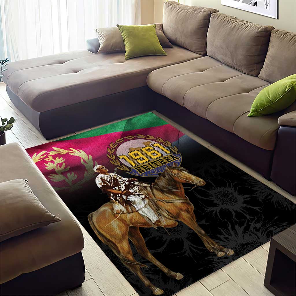 Happy Eritrea Revolution Day Area Rug Remember Hamid Idris Awate - Wonder Print Shop