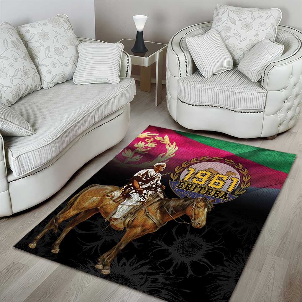 Happy Eritrea Revolution Day Area Rug Remember Hamid Idris Awate - Wonder Print Shop