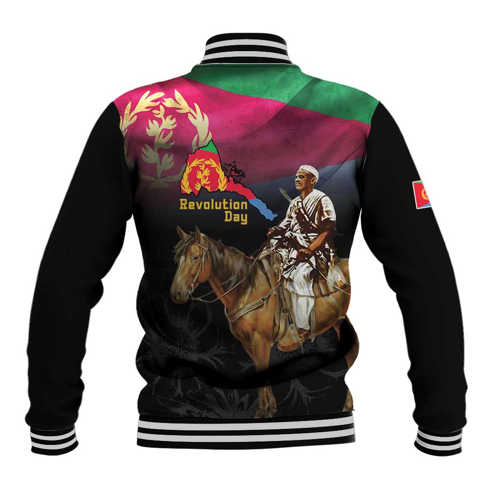 Happy Eritrea Revolution Day Baseball Jacket Remember Hamid Idris Awate - Wonder Print Shop