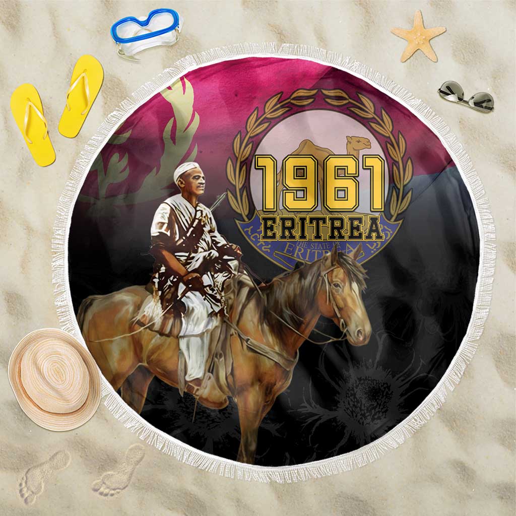 Happy Eritrea Revolution Day Beach Blanket Remember Hamid Idris Awate - Wonder Print Shop