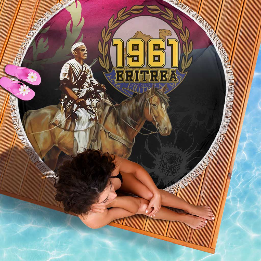 Happy Eritrea Revolution Day Beach Blanket Remember Hamid Idris Awate - Wonder Print Shop