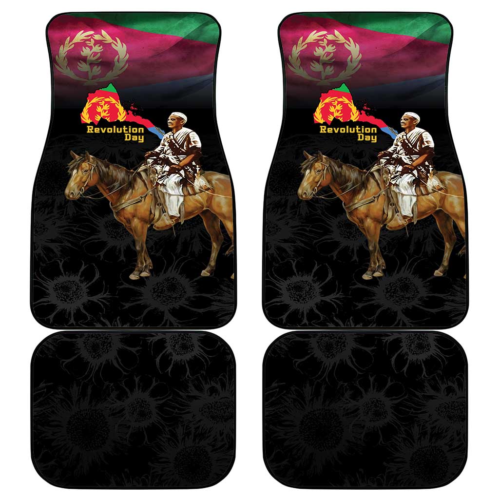 Happy Eritrea Revolution Day Car Mats Remember Hamid Idris Awate - Wonder Print Shop