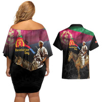 Happy Eritrea Revolution Day Couples Matching Off Shoulder Short Dress and Hawaiian Shirt Remember Hamid Idris Awate - Wonder Print Shop