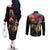 Happy Eritrea Revolution Day Couples Matching Off The Shoulder Long Sleeve Dress and Long Sleeve Button Shirt Remember Hamid Idris Awate - Wonder Print Shop