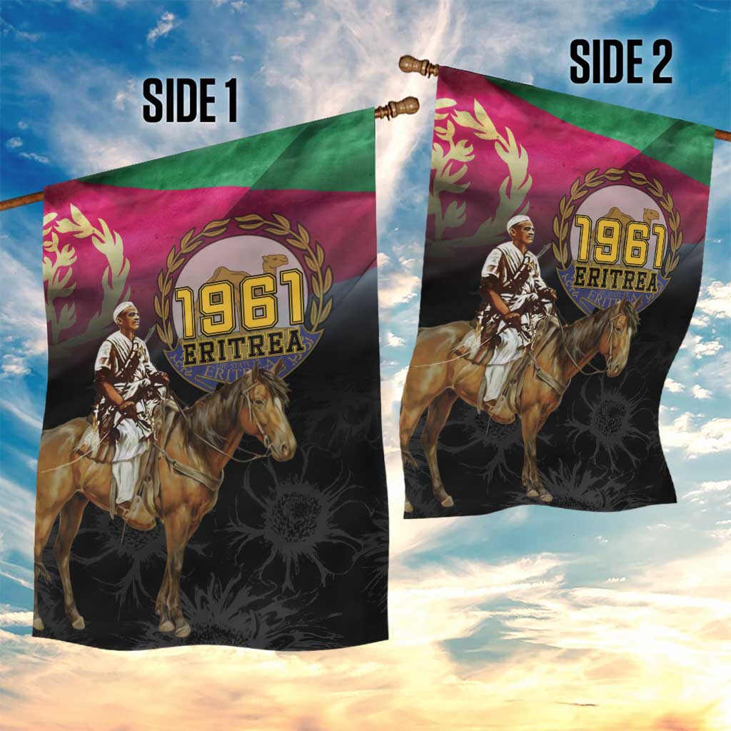 Happy Eritrea Revolution Day Garden Flag Remember Hamid Idris Awate - Wonder Print Shop
