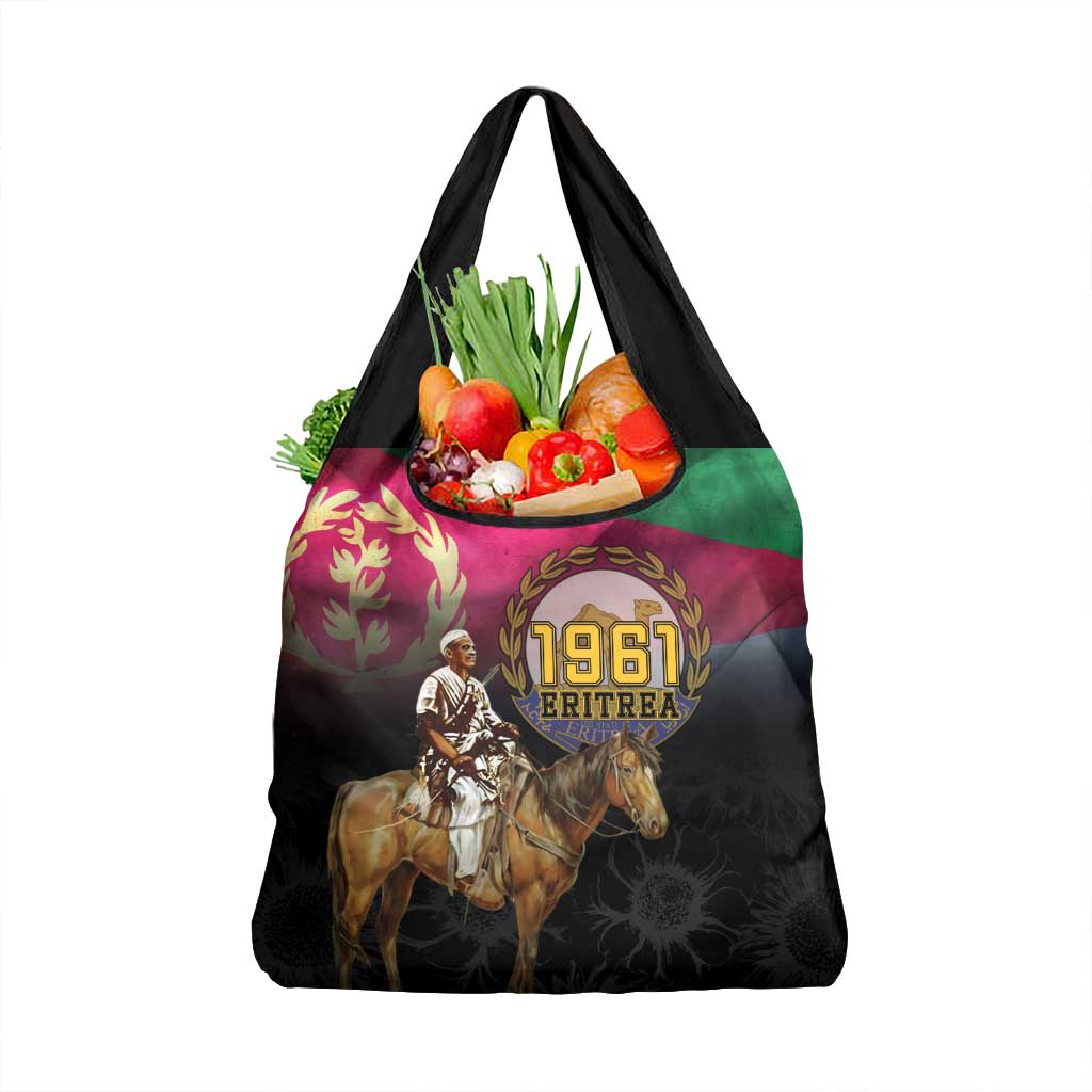 Happy Eritrea Revolution Day Grocery Bag Remember Hamid Idris Awate - Wonder Print Shop