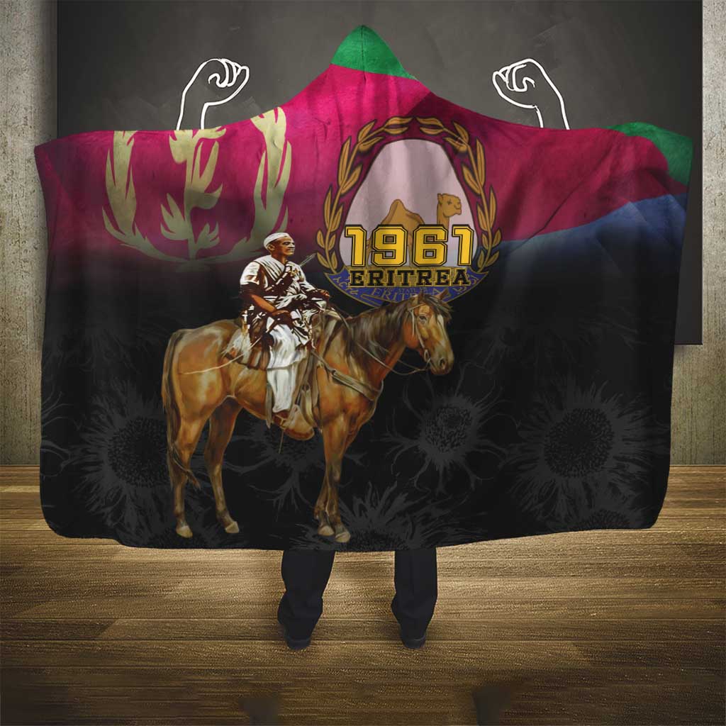 Happy Eritrea Revolution Day Hooded Blanket Remember Hamid Idris Awate - Wonder Print Shop